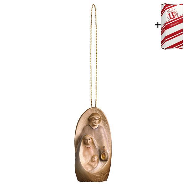 Nativity Orient with gold string + Gift box - Colored