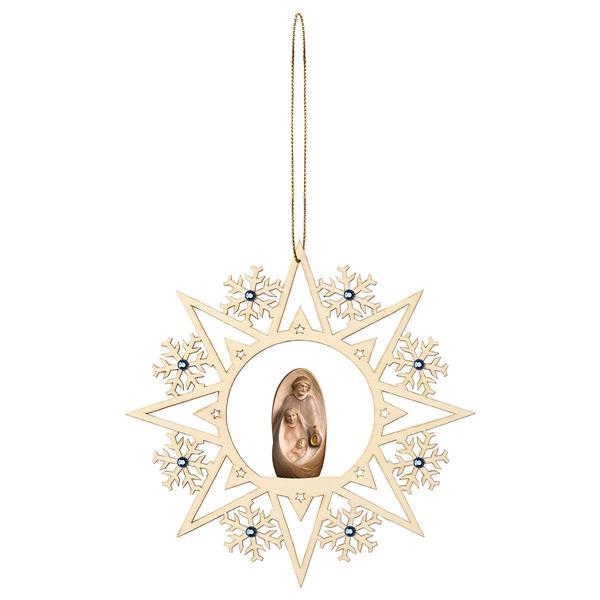 Nativity Orient Crystal Star Crystal - Colored