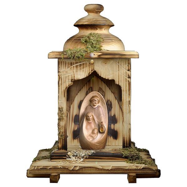Nativity Orient Lantern stable with light - Natural