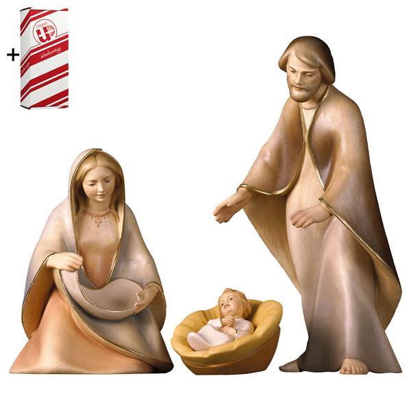 Nativity The Hope 4 Pieces + Gift box - Colored