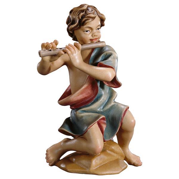 UL Kneeling child with flute - Colored