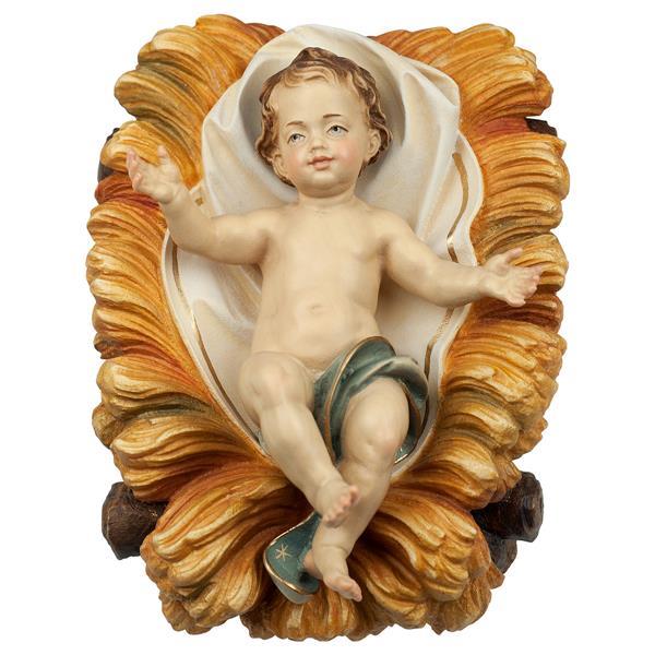UL Infant Jesus and Manger2 Pieces - Colored