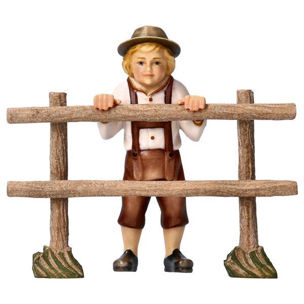 SH Looking child with fence 2 Pieces - Colored