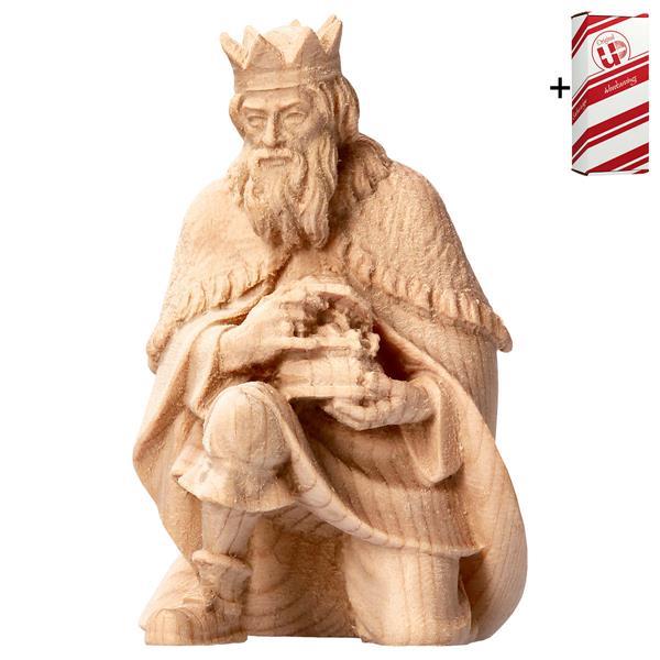 MO King kneeling + Gift box - Natural-Pine