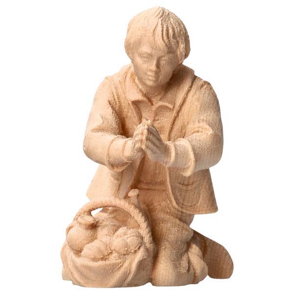 MO Kneeling herder with bread - Natural-Pine