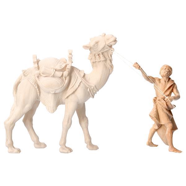 MO Standing camel driver - Natural-Pine