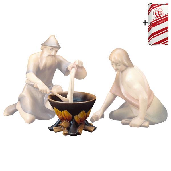 SA Pot on fire + Gift box - Colored