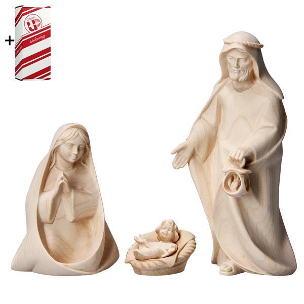 CO Holy Family 4 Pieces + Gift box - Natural