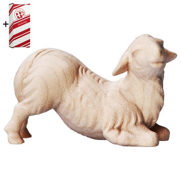 CO Kneeling lamb + Gift box - Natural