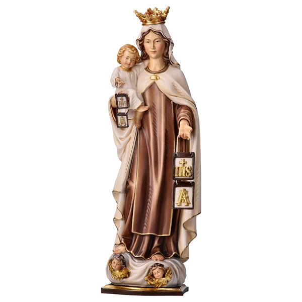 Virgen del Carmen con corona - Coloreado