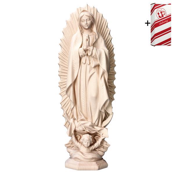 Nuestra Señora de Guadalupe + Caja regalo - Natural