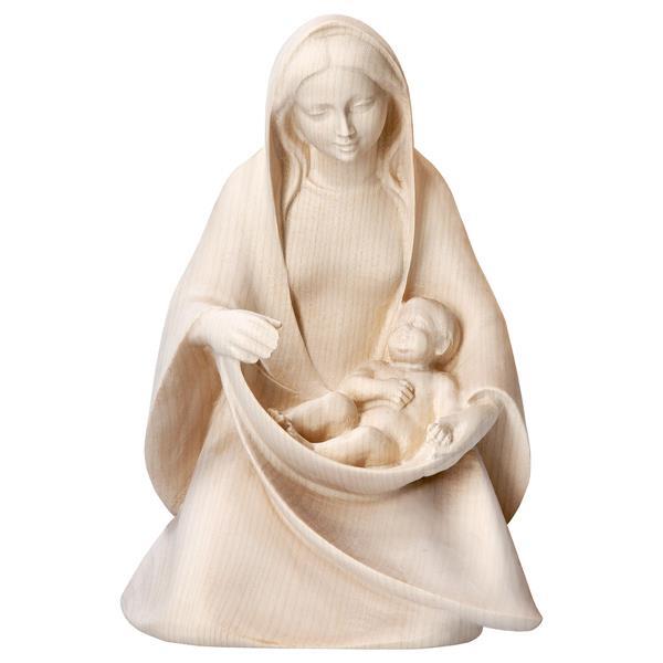 Nuestra Señora de la Esperanza sentada + Caja regalo - Natural