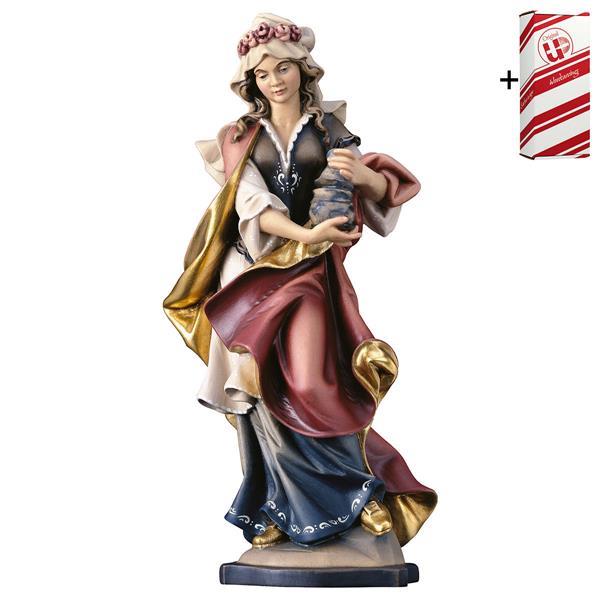S. Maria Magdalena con vasija ungüento + Caja regalo - Coloreado