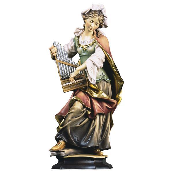 S. Cecilia de Roma con órgano - Coloreado