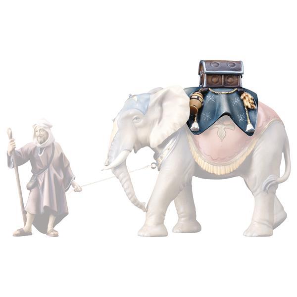 UL Silla equipaje para elefante de pie  - Coloreado