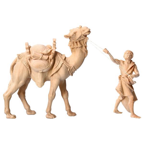 MO Groupe de chameaux debout 3 Parties - Naturel-Pin