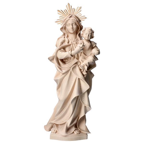 Vierge à l enfant compagne de voyage avec Auréole - Naturel