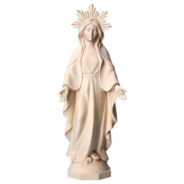 Vierge Miraculeuse Moderne avec Auréole - Naturel