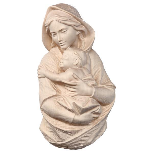 Buste de la Vierge à l enfant à suspendre - Naturel