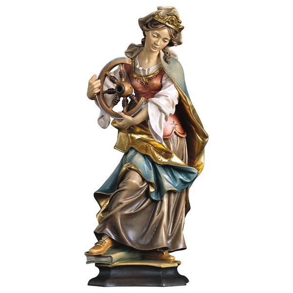 St. Catherine de Alexandrie avec roue - Couleur