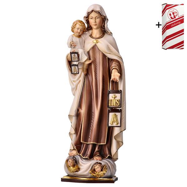 Madonna del Monte Carmelo + Box regalo - Colorato