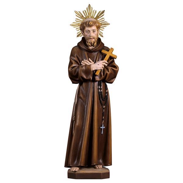 S. Francesco d Assisi con croce con Raggiera - Colorato